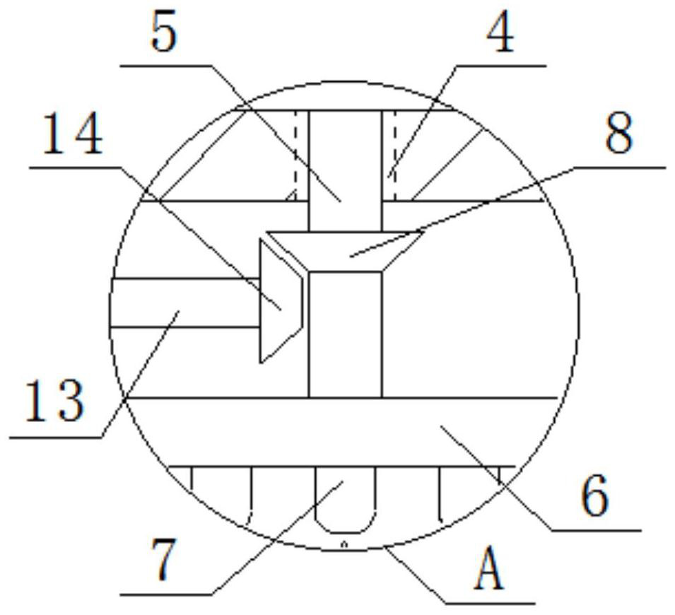 Efficient smashing device for pesticide production