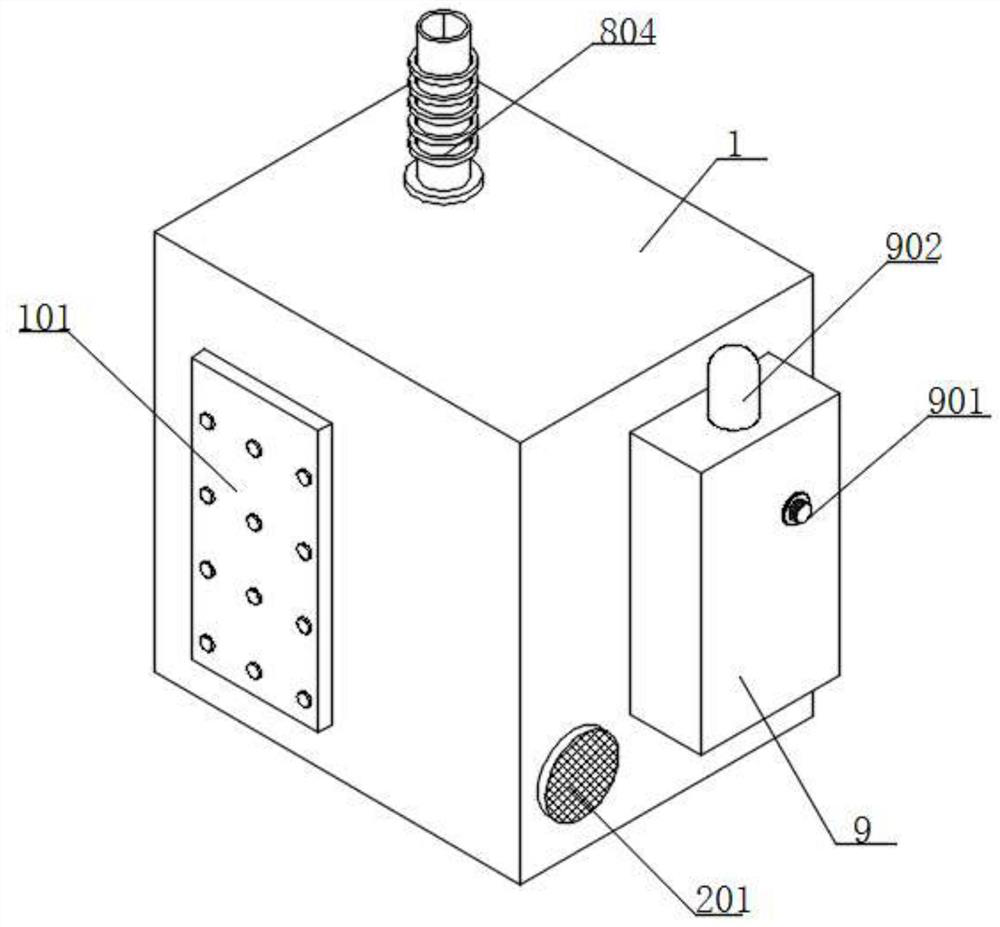 Auxiliary device for premature infant to use noninvasive ventilator