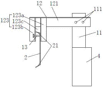 Water stop clamping tool, tunnel longitudinal water stop structure and construction method