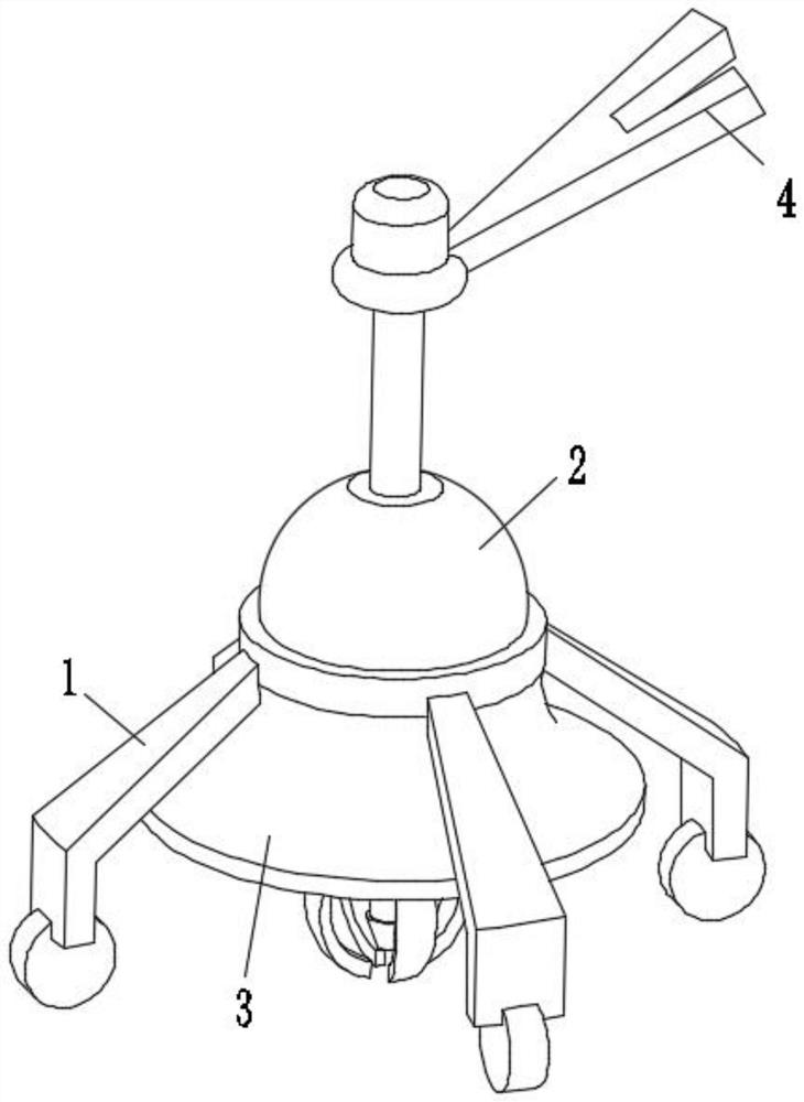 Soil disinfection device