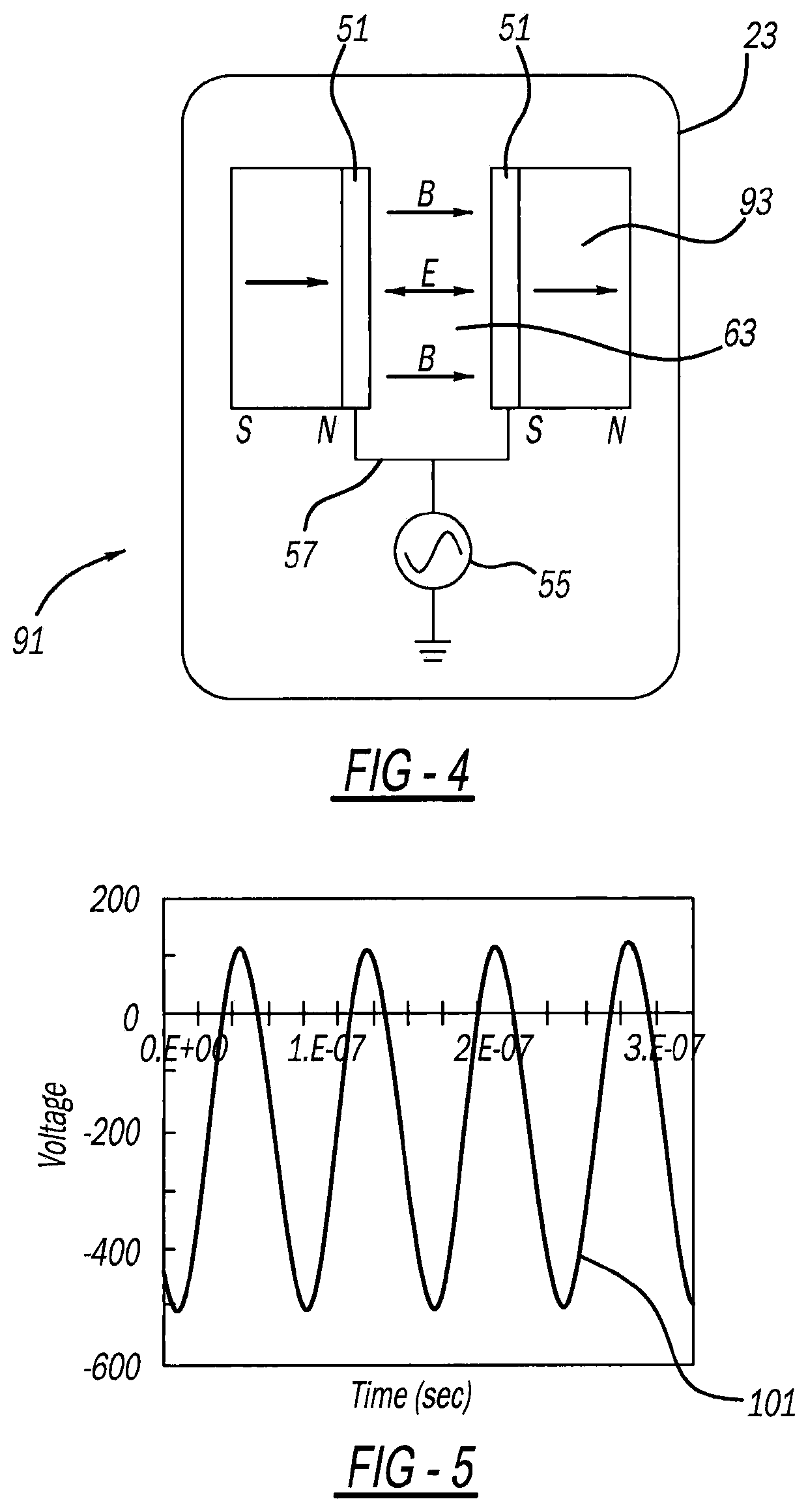 Magnetically enhanced and symmetrical radio frequency discharge apparatus for material processing