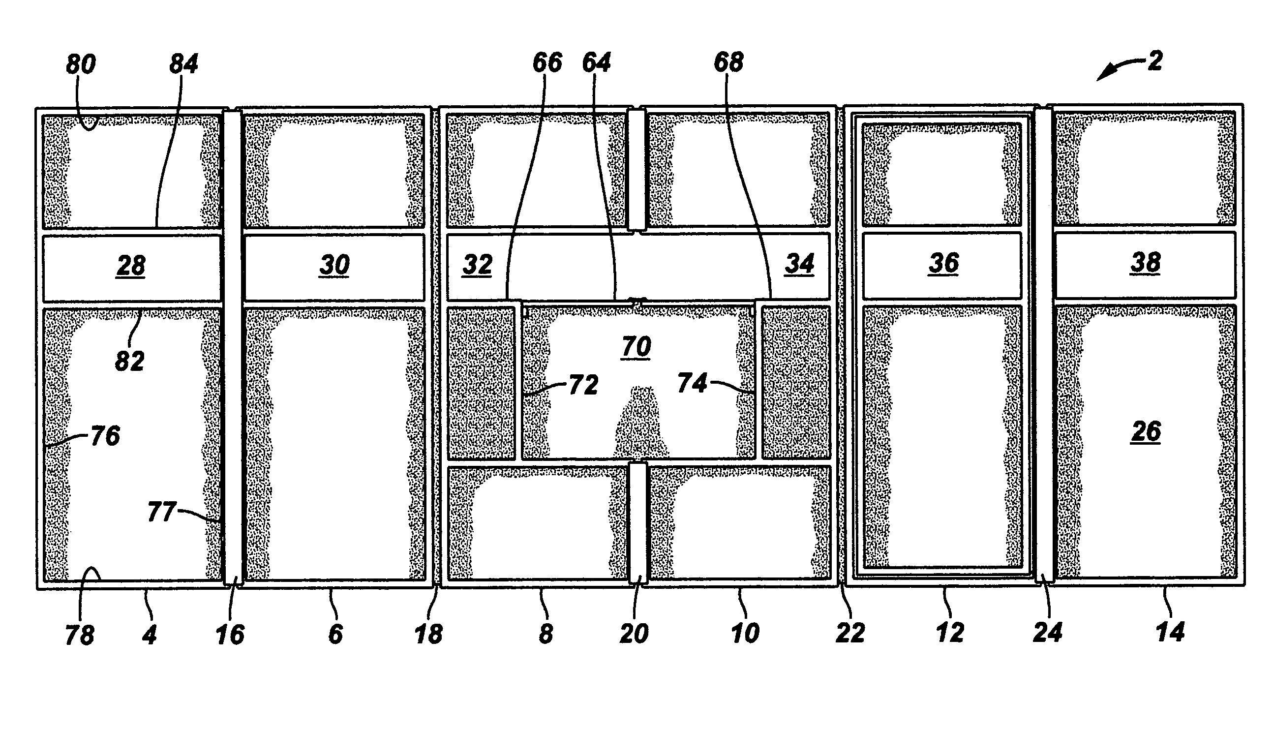 Reconfigurable portable hunting blind