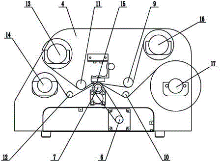 Unfolding mechanism for printing medium of thermal printing machine and unfolding method thereof