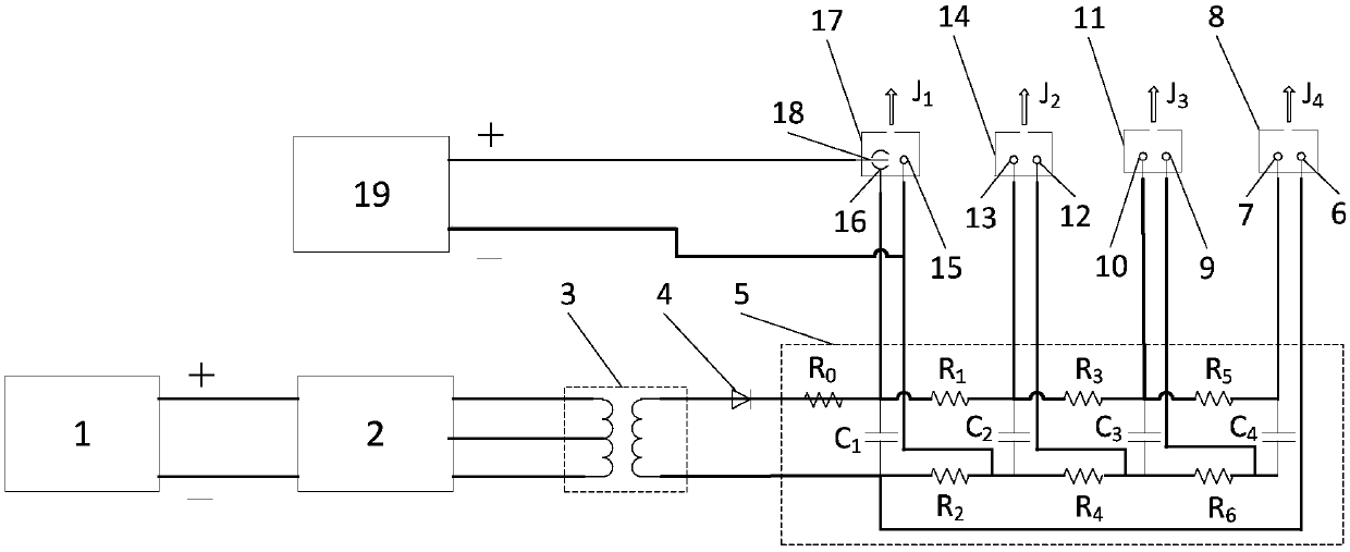 Programmable array type plasma jet exciter system