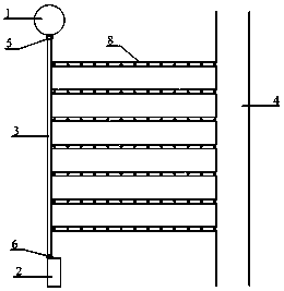 Buried steam pipeline system used for improving saline-alkali soil and method for improving saline-alkali soil