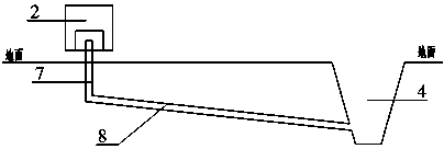 Buried steam pipeline system used for improving saline-alkali soil and method for improving saline-alkali soil