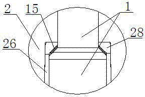 Main steam valve of steam turbine