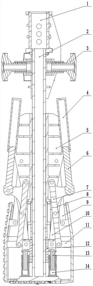 Hydraulic underreaming drill bit