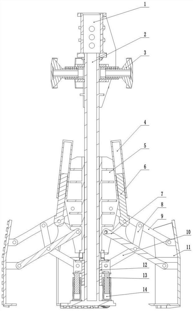 Hydraulic underreaming drill bit