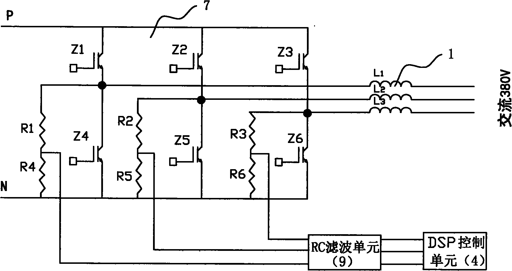 Regenerative electric energy feedback method for elevator and device thereof