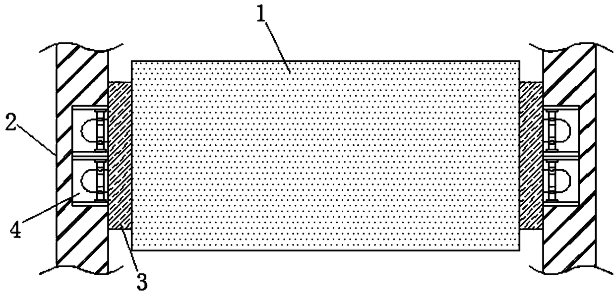 Chemical corrosion-resistant filter material