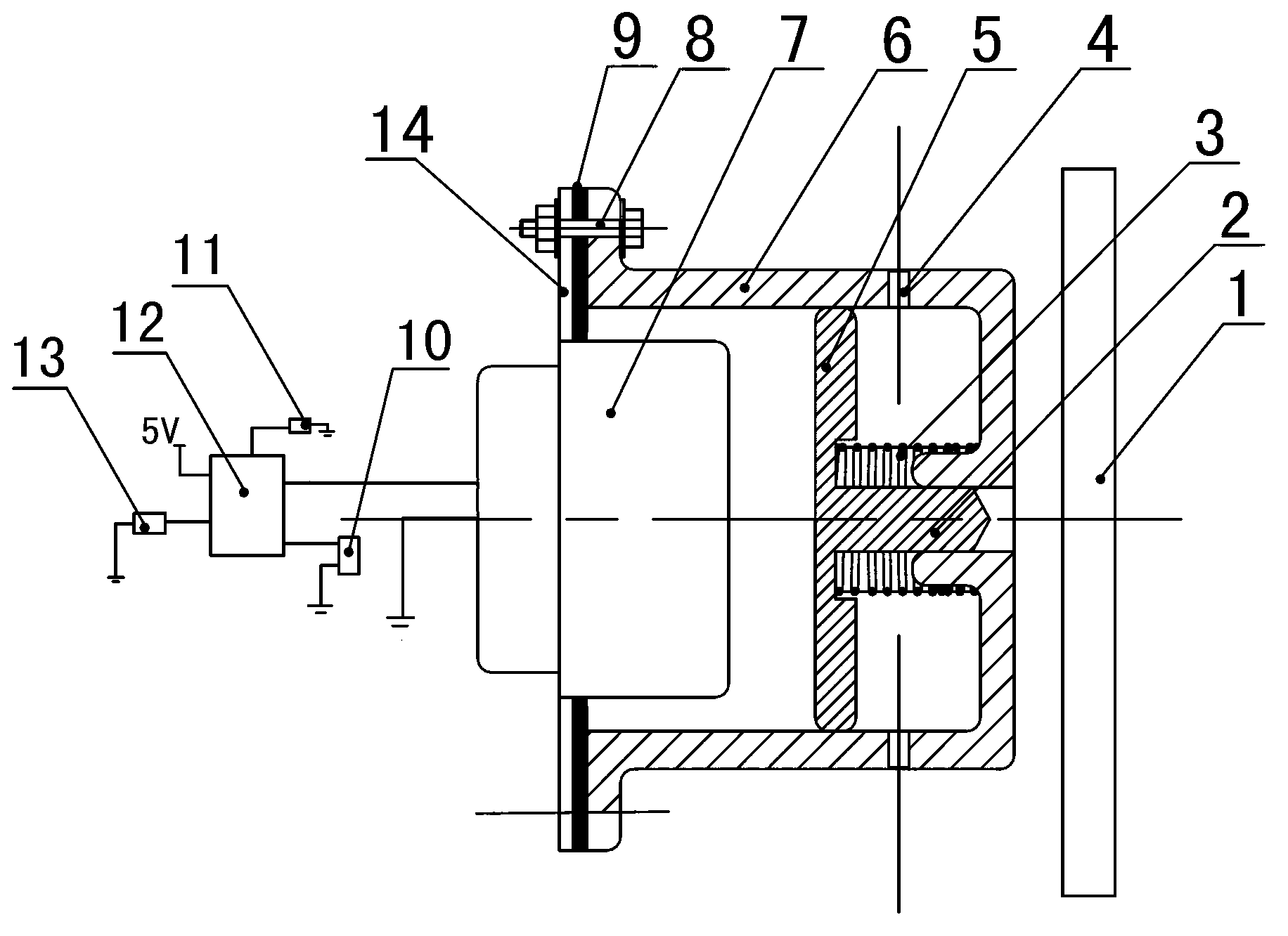 Automatic window breaking device for vehicles falling into water