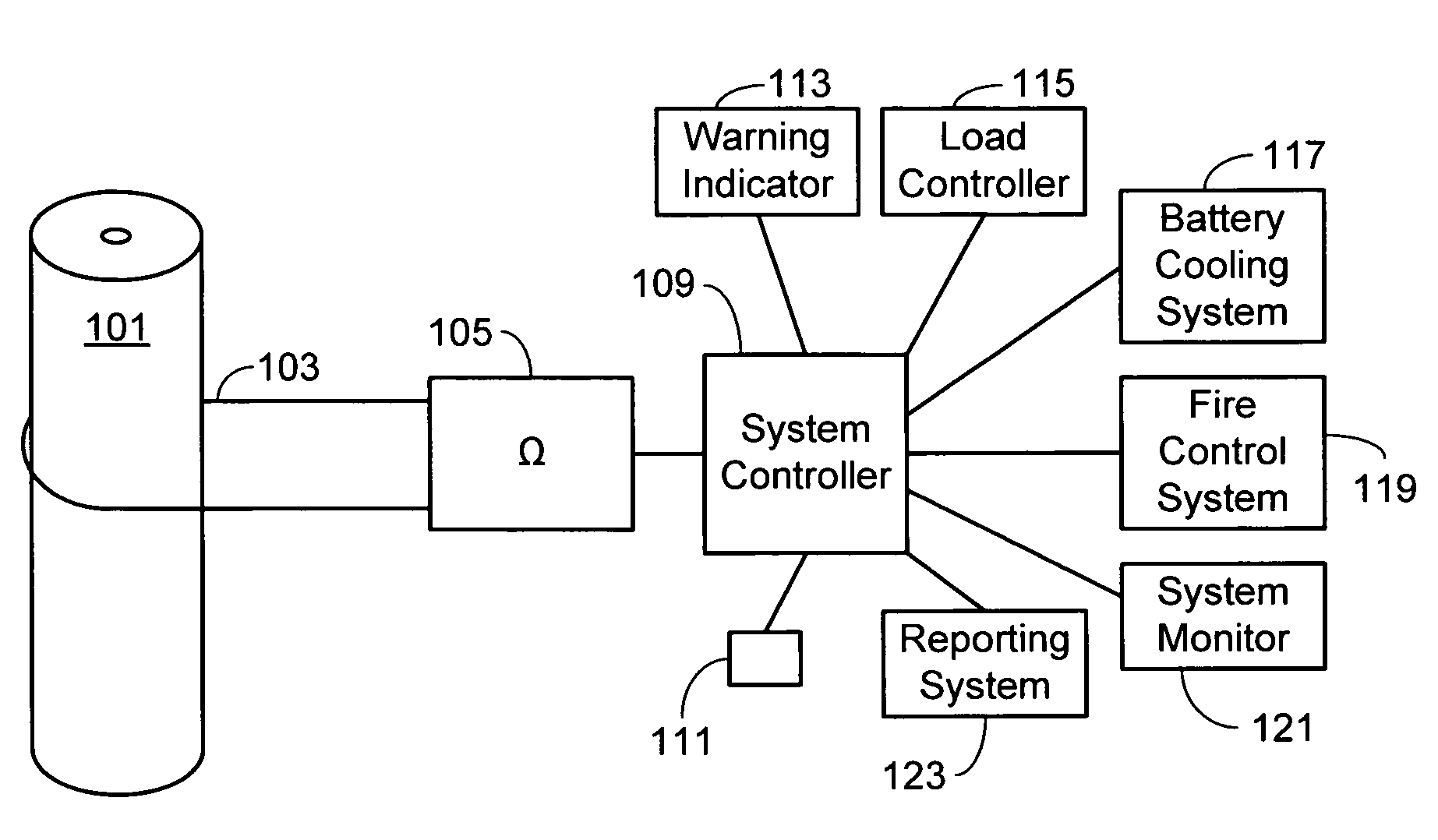 Battery thermal event detection system using a thermally interruptible electrical conductor