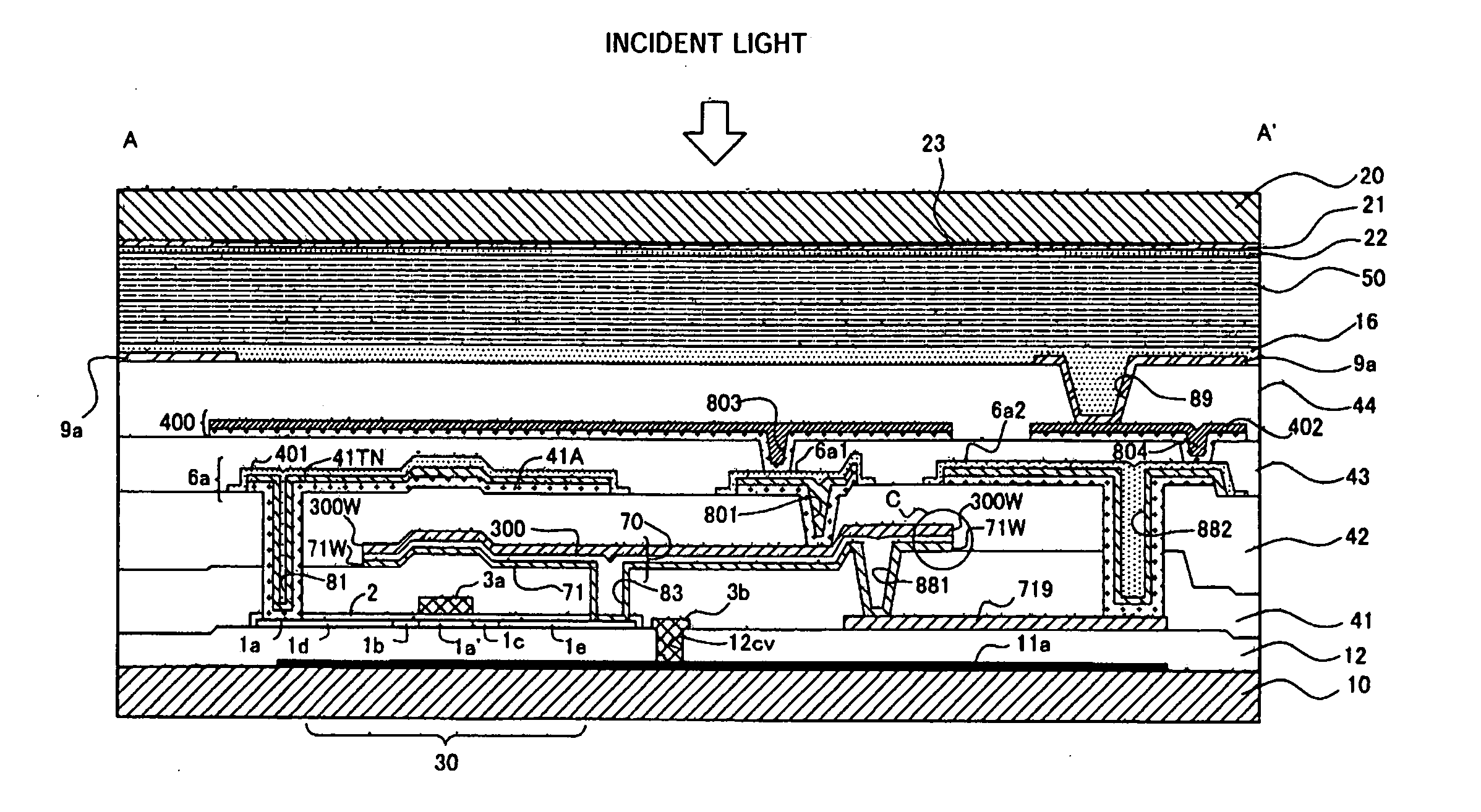 Electro-optical device, method of manufacturing the same, and electronic apparatus