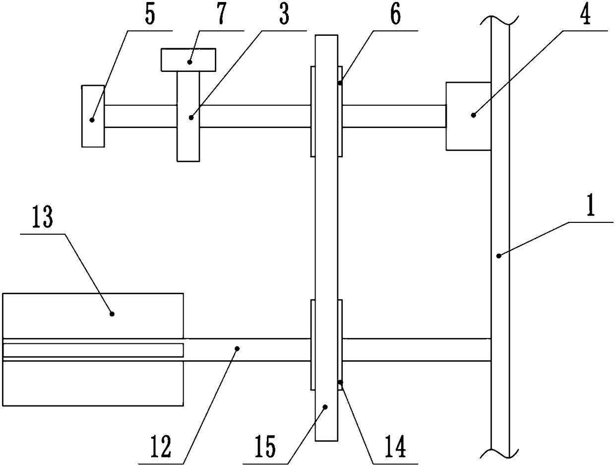 Tea stir-frying device with screening function