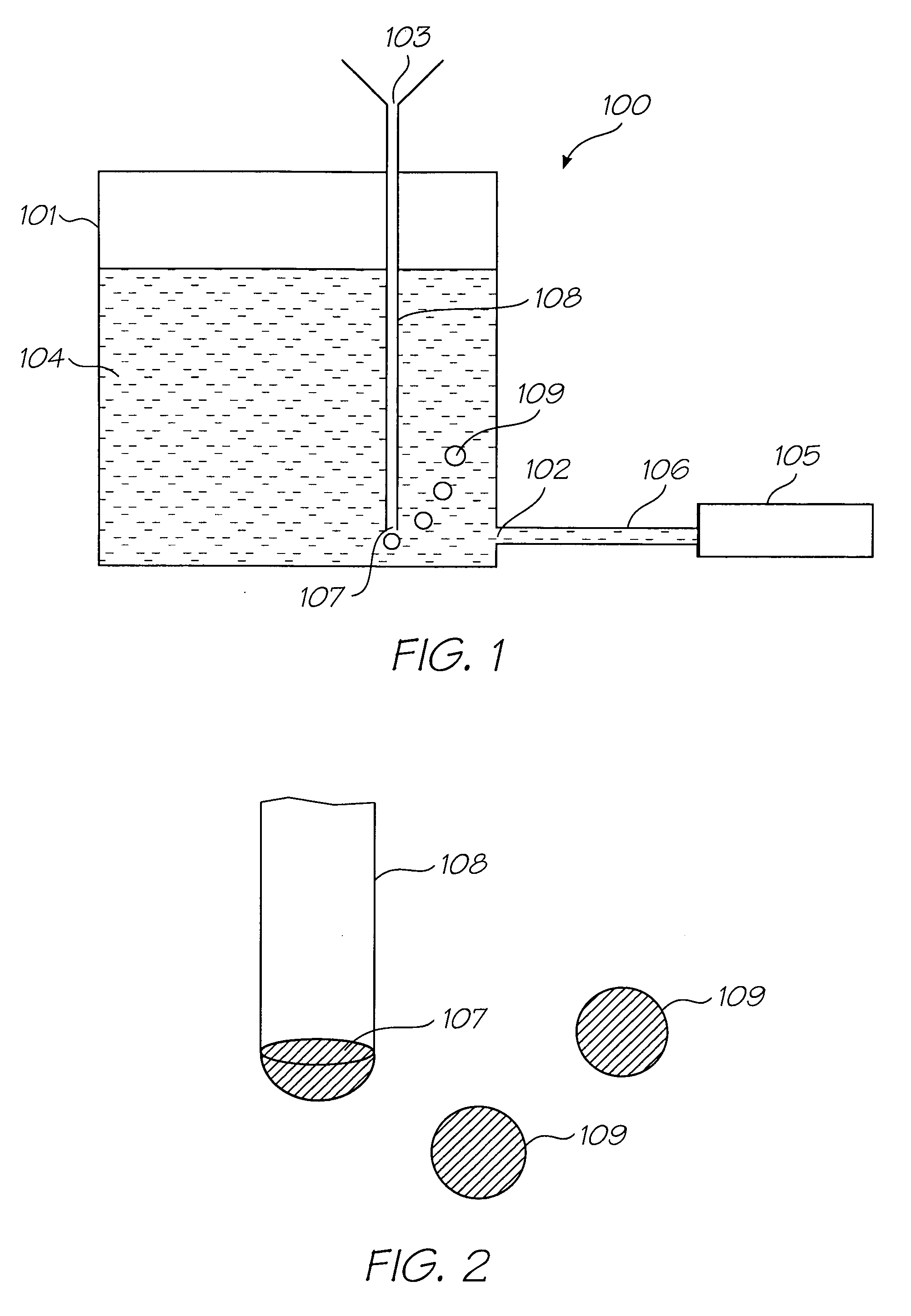 Printhead ink supply system comprising ink pressure regulator