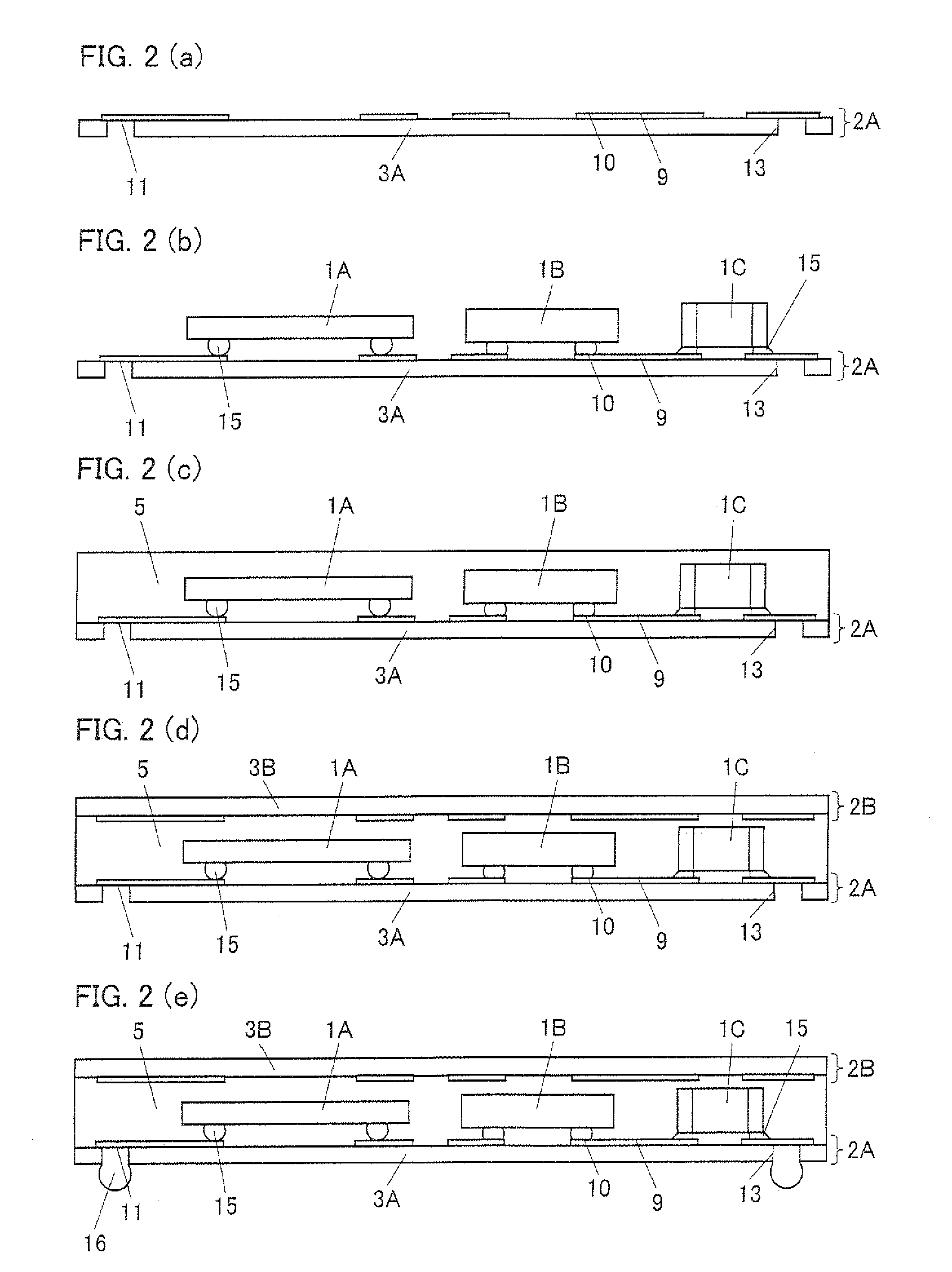 Multi-chip module, manufacturing method thereof, mounting structure of multi-chip module, and manufacturing method of mounting structure