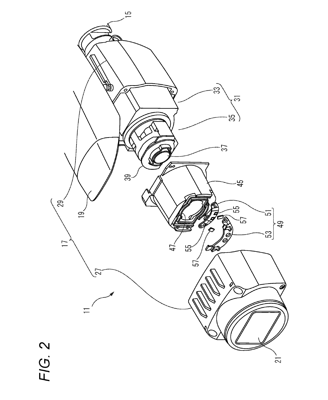 Monitoring camera and condensation suppressing method