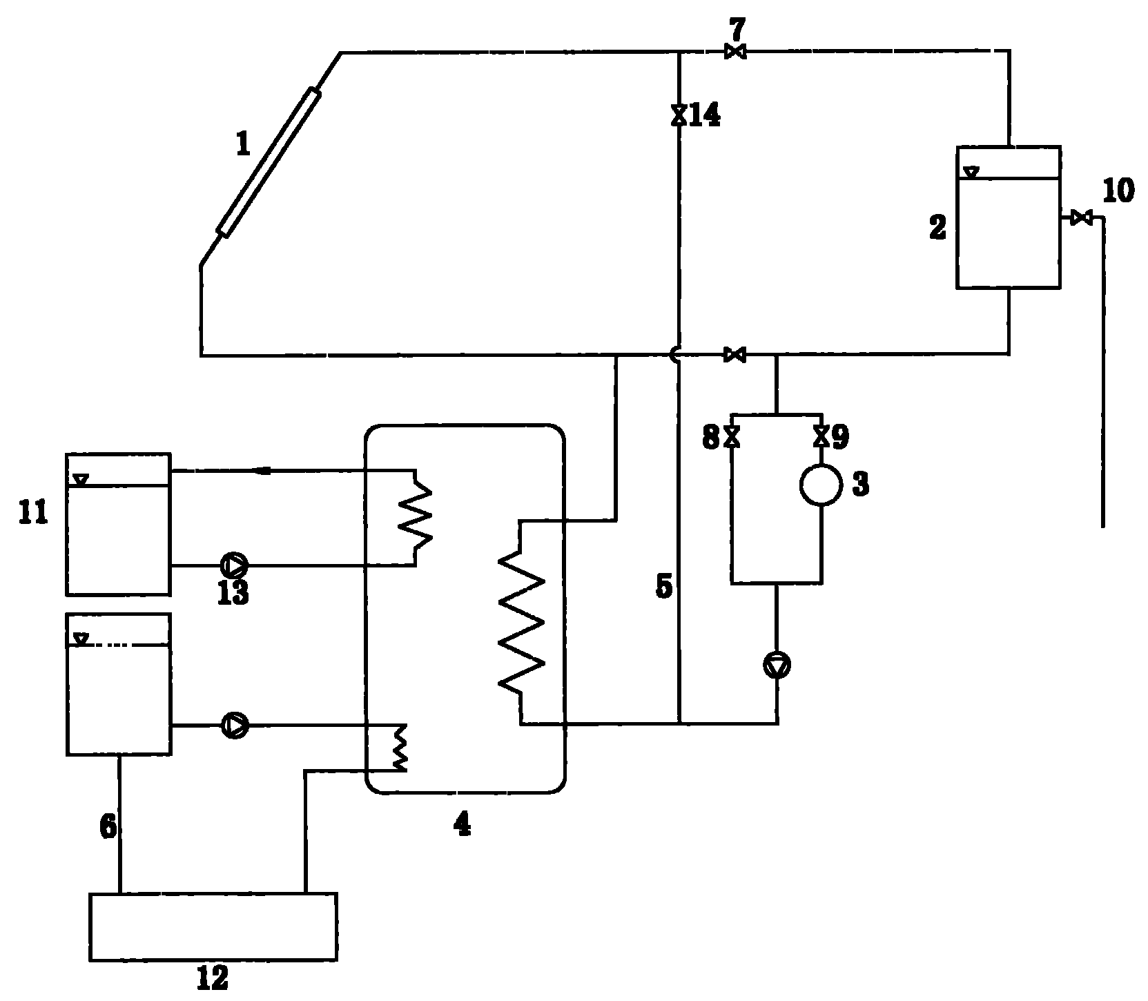 Novel two-stage absorption solar air conditioning system