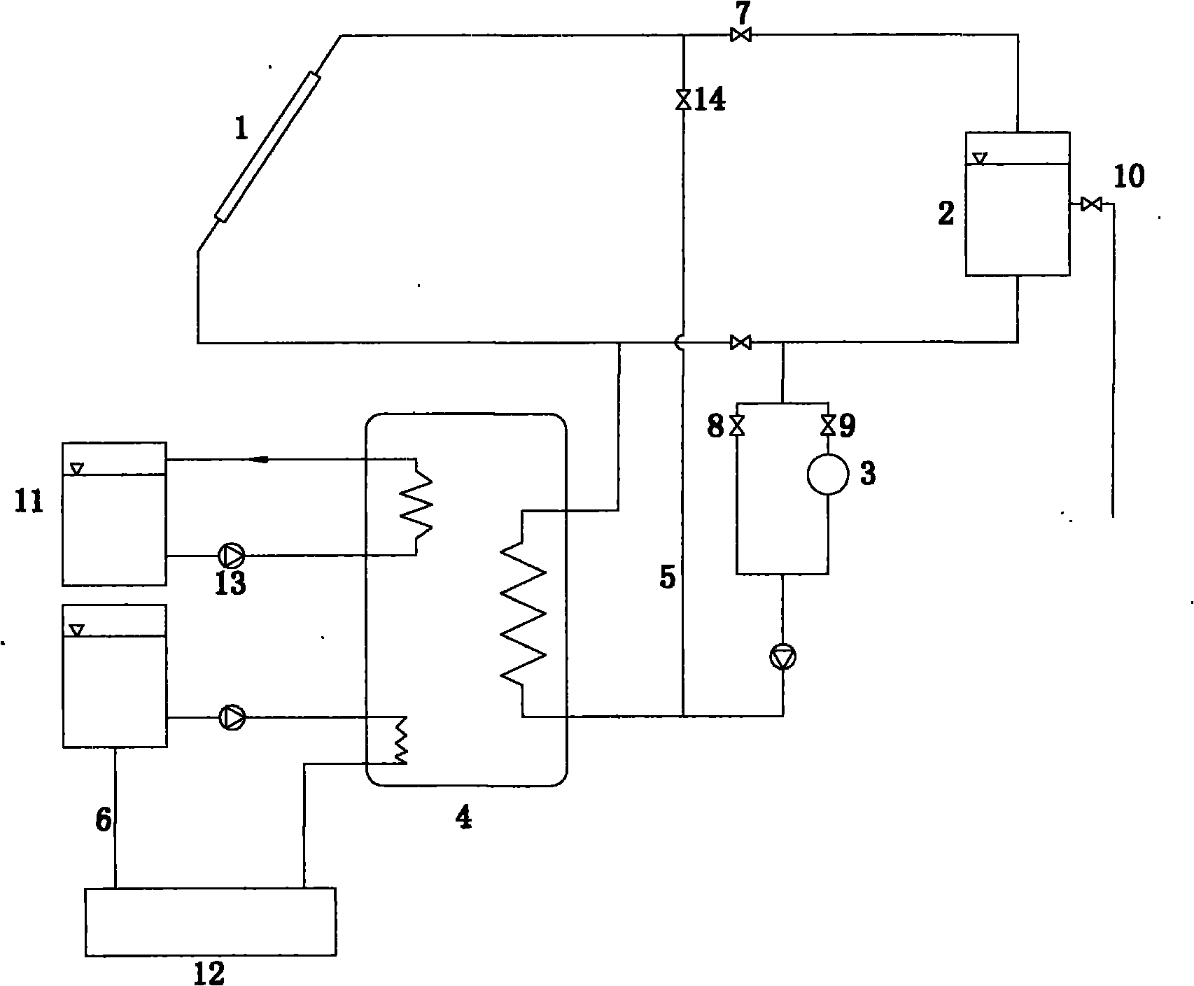 Novel two-stage absorption solar air conditioning system