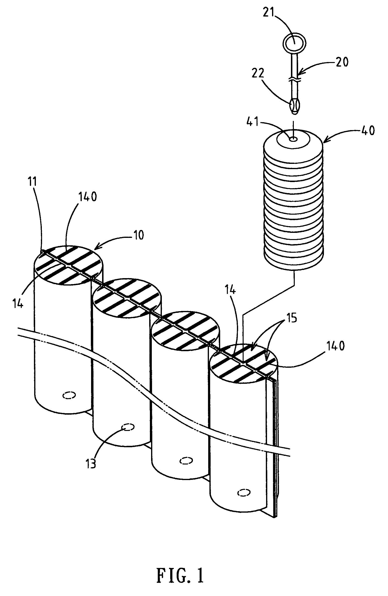 Pad package structure for nailer