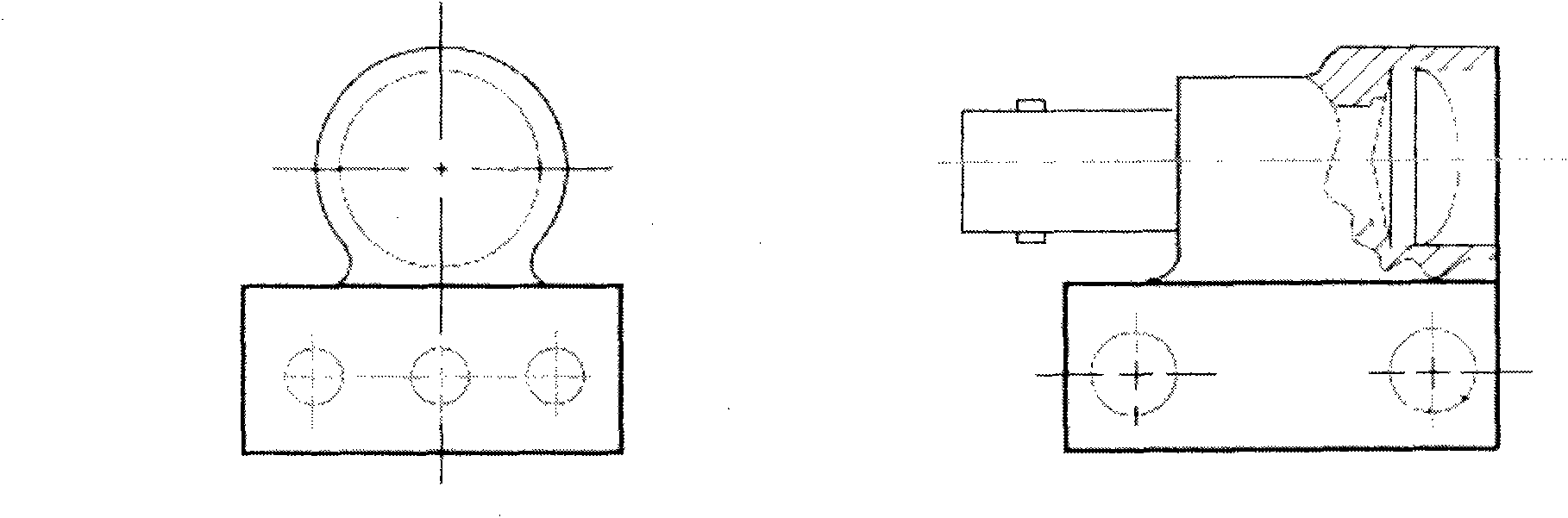 Light path alignment device of laser interferometer and method