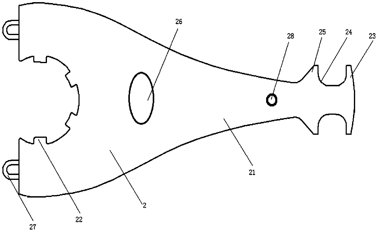 Extruding needle assembling and disassembling system