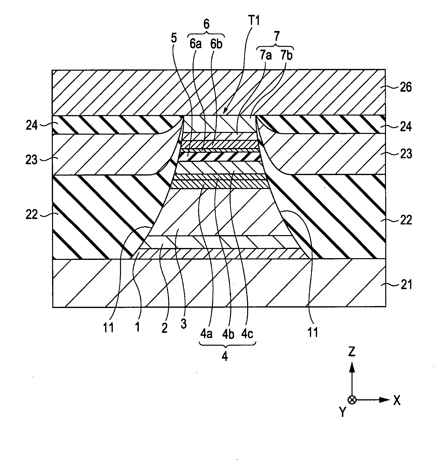 Tunneling magnetic sensor including free magnetic layer and magnesium protective layer disposed thereon and method for manufacturing tunneling magnetoresistive sensor