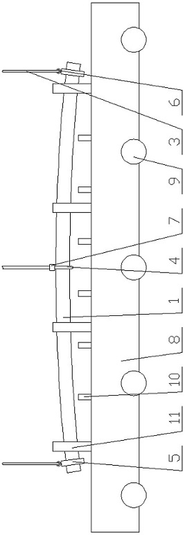 A method of self-weight straightening of p5 alloy steel continuous casting round billet annealing