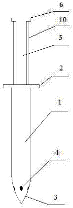 Rooted type anchor pile nail