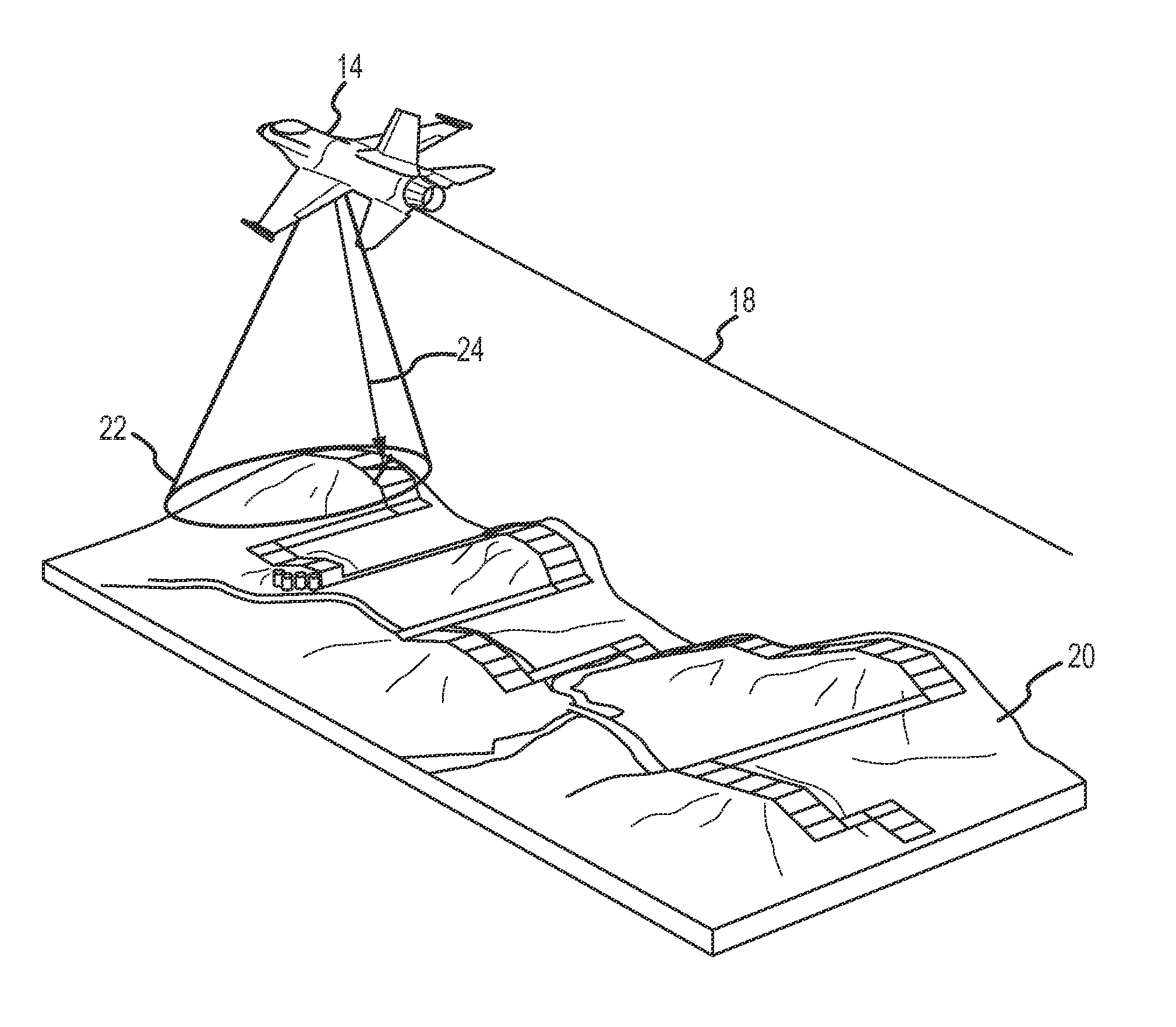 Autonomous range-only terrain aided navigation