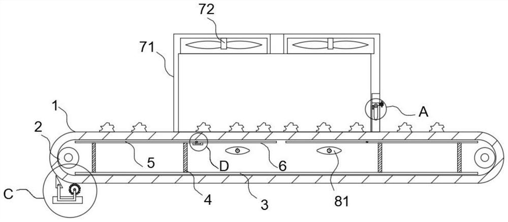 Coal sample supply and transportation mechanism based on intelligent sampling and weighing