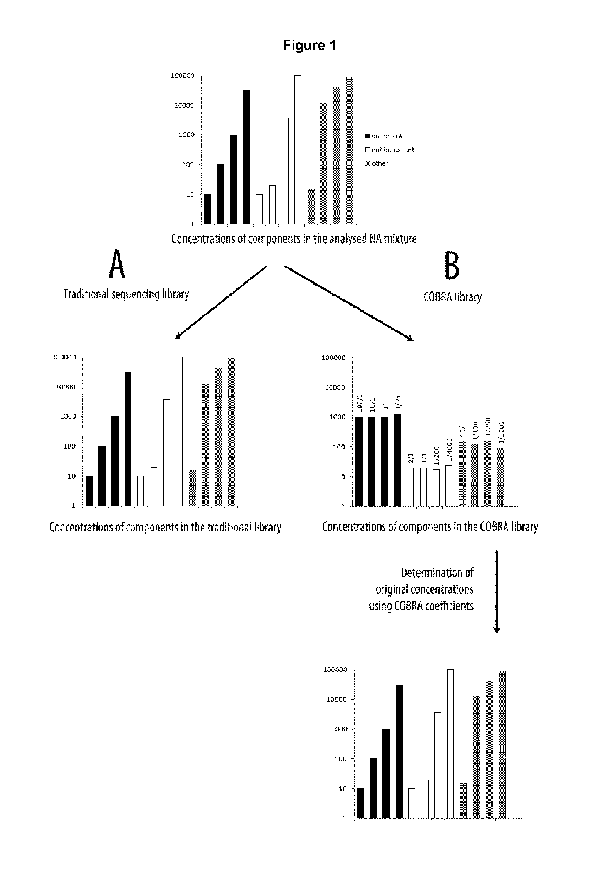 Method of analysis of composition of nucleic acid mixtures