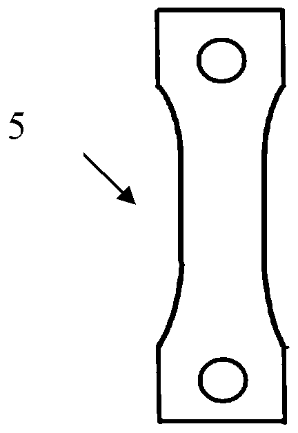 Electrochemical in-situ measuring device for stress corrosion and hydrogen measurement under slow strain rate conditions