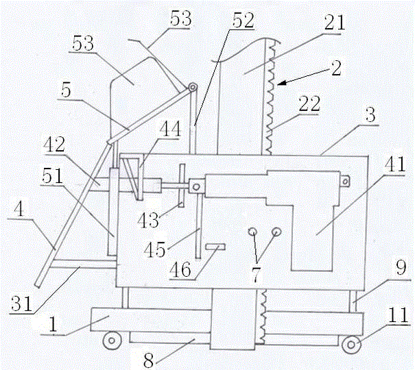 Automatic wall plastering machine