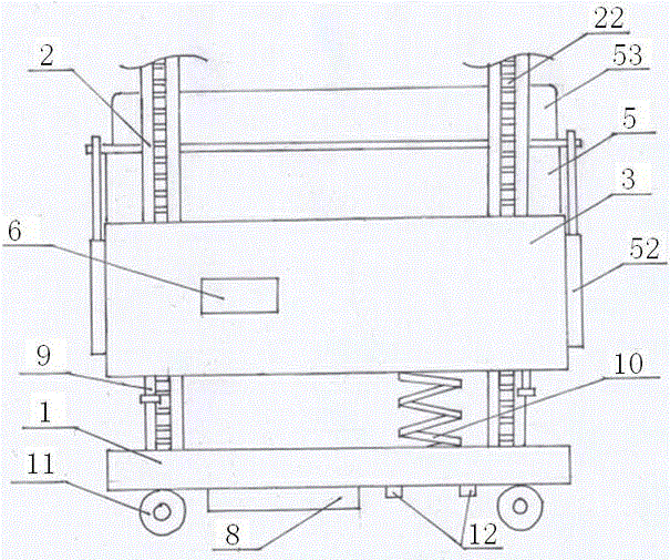 Automatic wall plastering machine