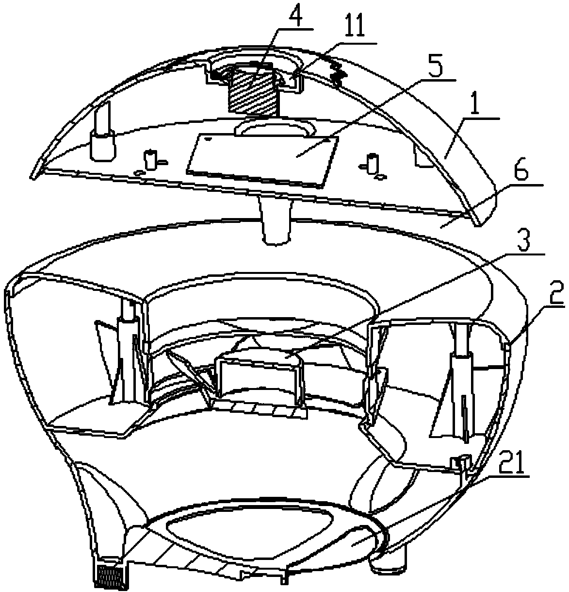 Air-flow type mosquito killer