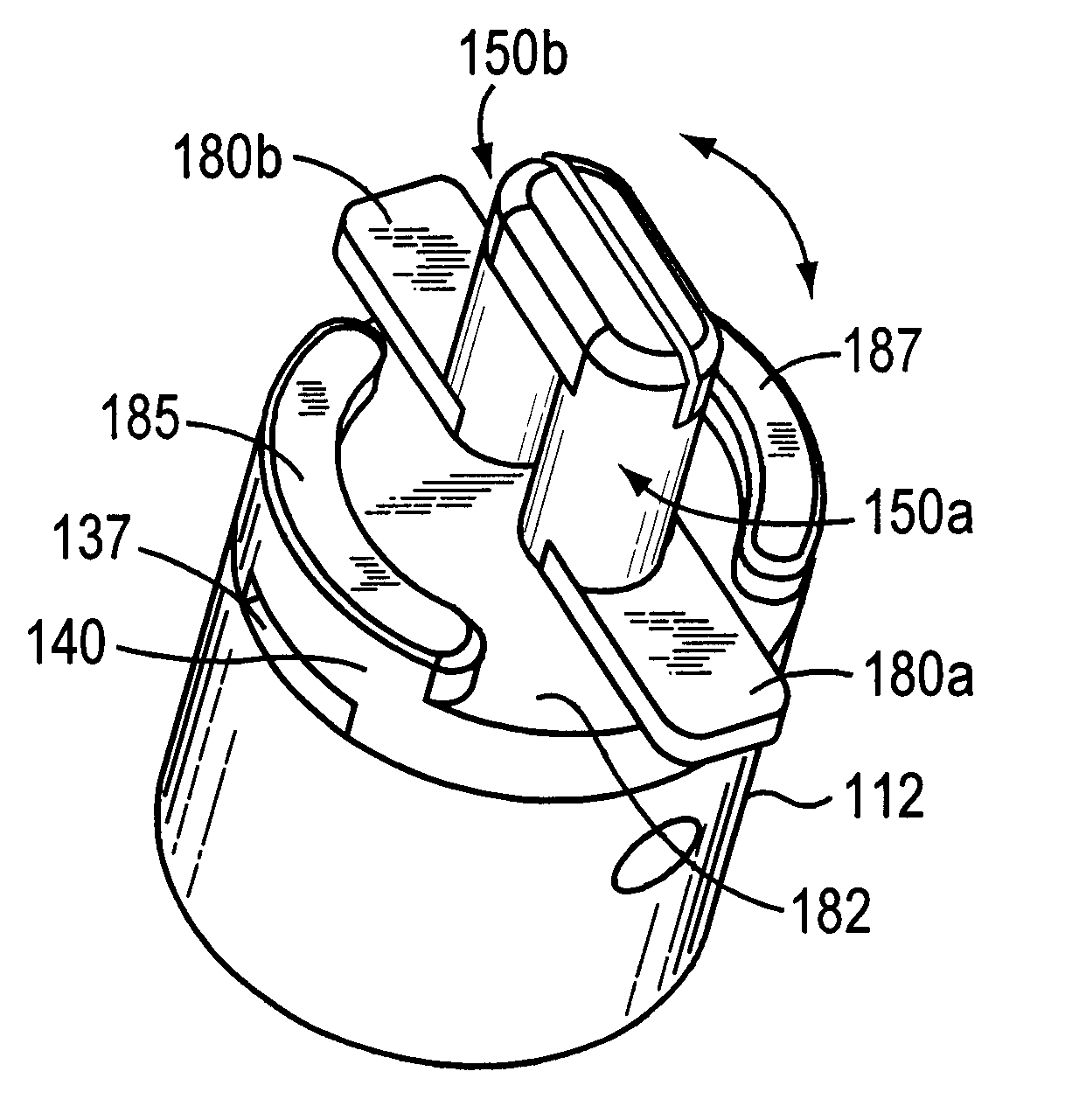 Security lock for portable articles