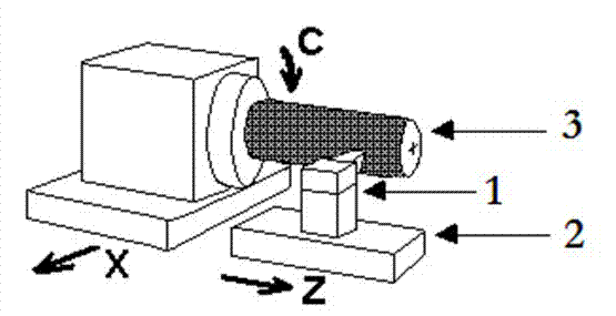 Single point diamond lathe and method for machining special-shape workpiece