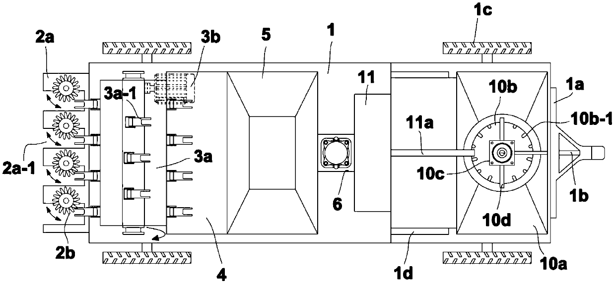 Rhubarb digging machine and its digging method