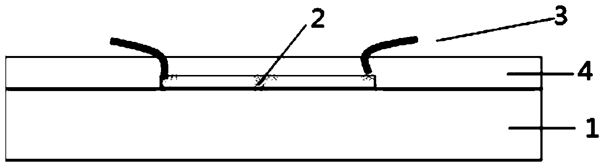 A preparation method of patterned graphene flexible strain sensor