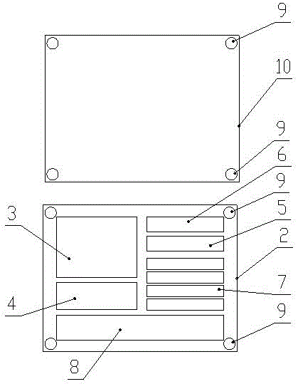 Special assorted tool for changing leakage current meter of lightning arrester in live-working state and working method