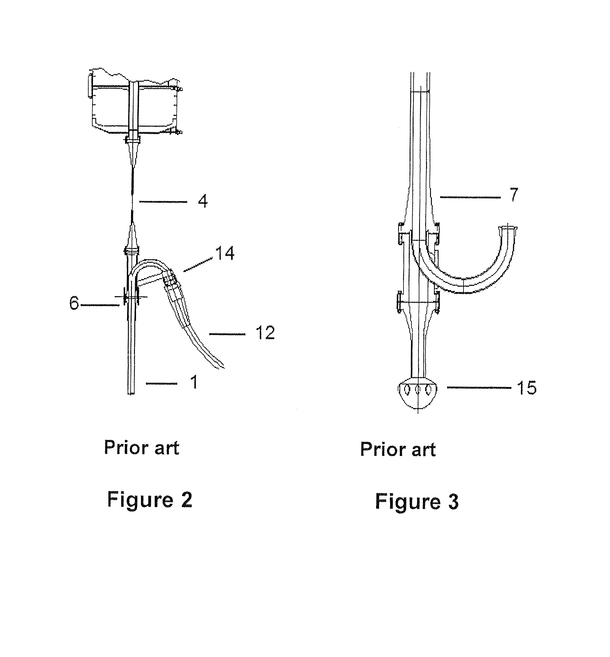 Freestanding hybrid riser system and method of installation