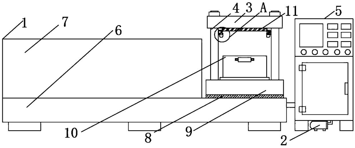 Magnesium alloy and aluminum alloy machining shaping equipment