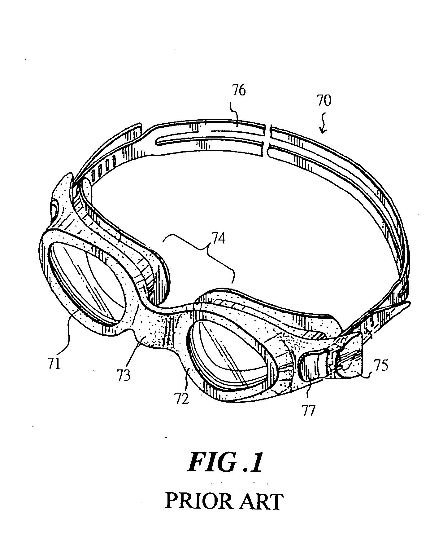 Swimming goggles