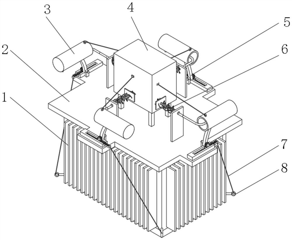 Power electronic transformer with fault blocking function and use method thereof