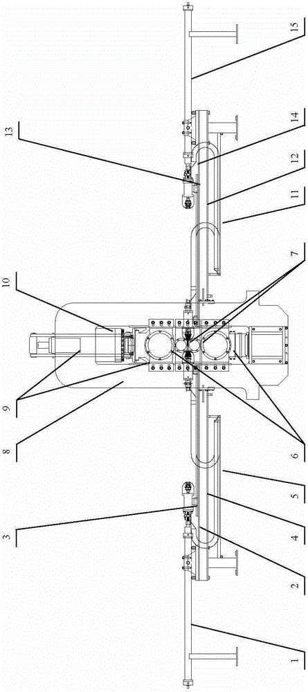 Hydraulic tension warm-rolling machine