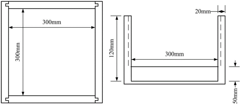 Method for testing rut resistance of multi-layered combined structure mixtures of bituminous pavements