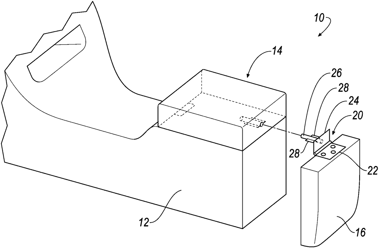 Reversible writing surface for soft armrest applications