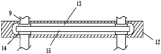 Cooling device for cement processing